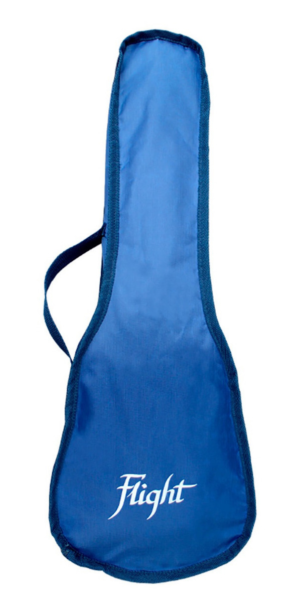 Ukelele Negro Tamaño Soprano 17 Trastes Flight Tusl-35 Blk