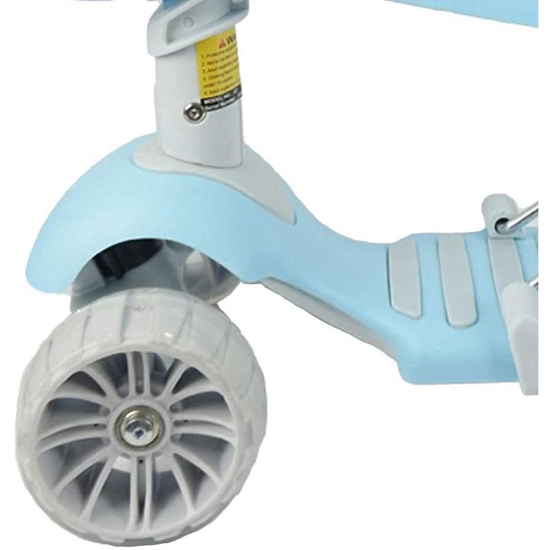 Scooter Azul para niños de 3 a 8 años, Patinete para niños, Patín del  Diablo, Monopatin, Asiento Desmontable con luz LED y Musica en Ruedas  (Azul) : : Juguetes y Juegos