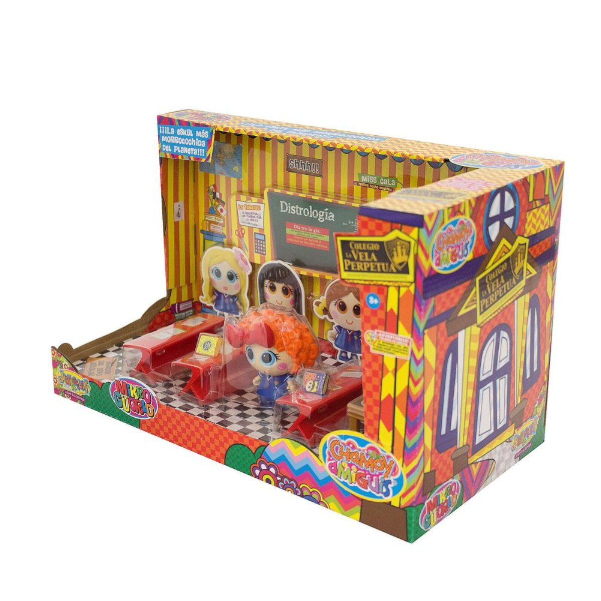 Juguetes Distroller Escuelita Chamoy Y Amiguis Mikro Güorld