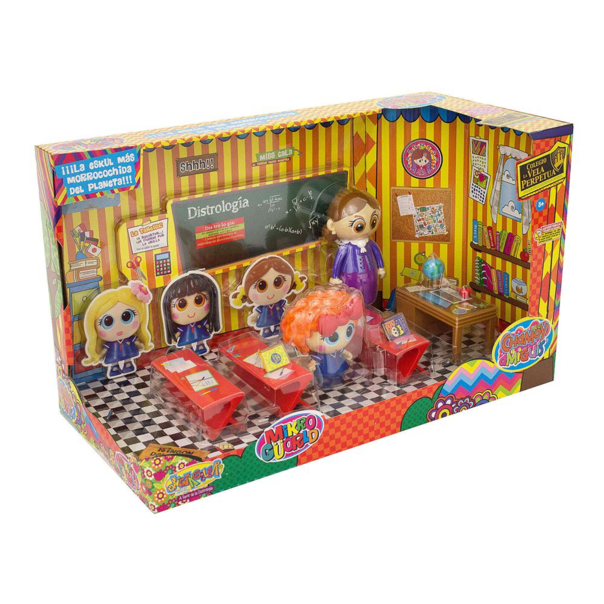 Juguetes Distroller Escuelita Chamoy Y Amiguis Mikro Güorld