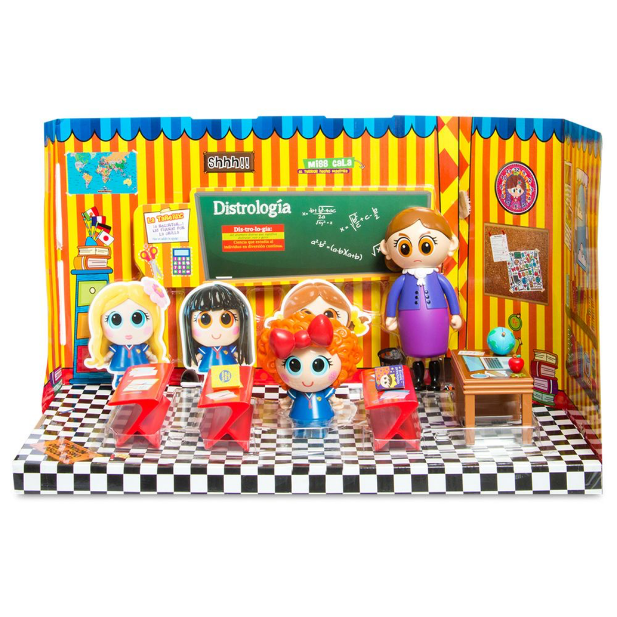 Juguetes Distroller Escuelita Chamoy Y Amiguis Mikro Güorld