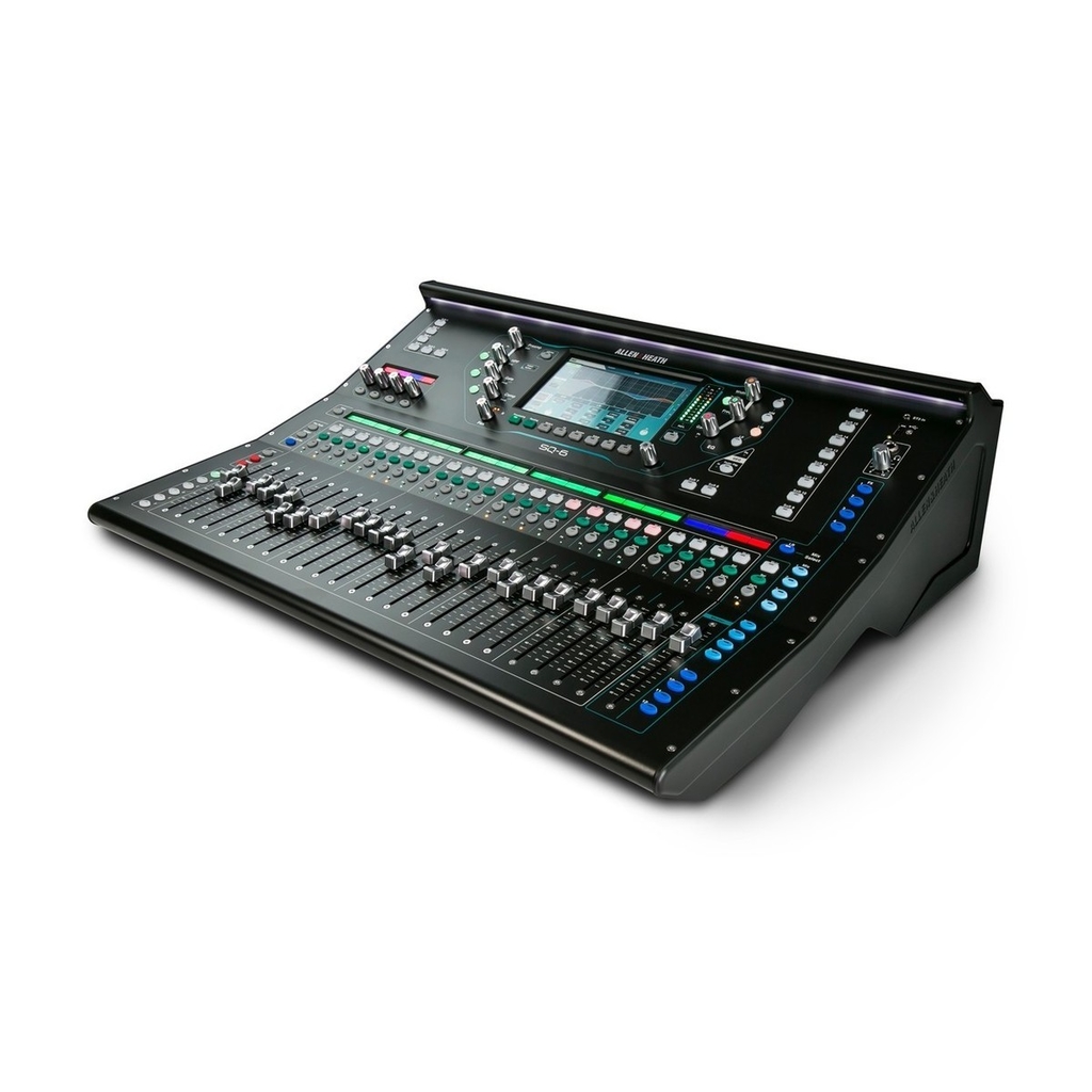 Allen & Heath SQ 7 Mezcladora Digital 48 Canales Interfaz USB-Negro