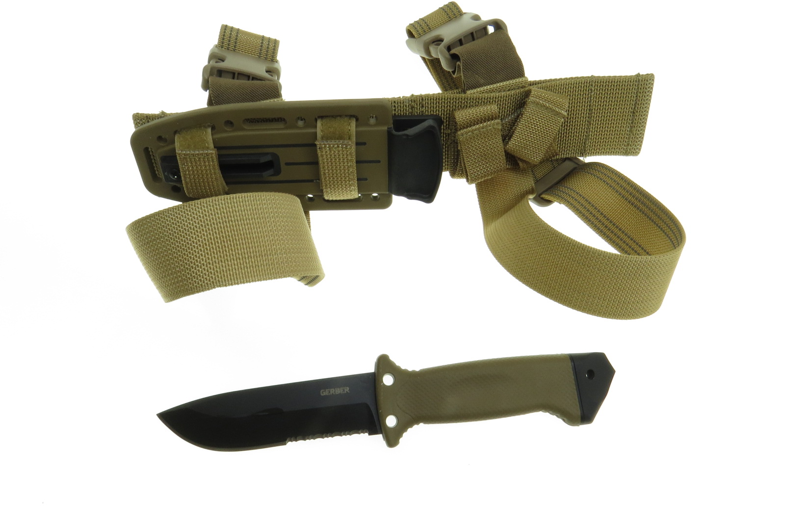 G1463 Gerber Cuchillo Lmf Infantry I I Cafe Coyote Con Fnda