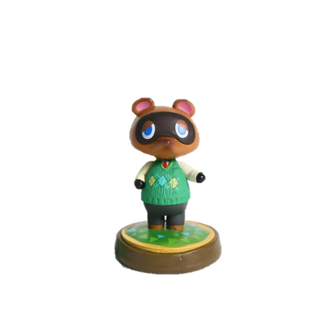 Figura Animal Crossing Tom Nook Estilo Amiibo