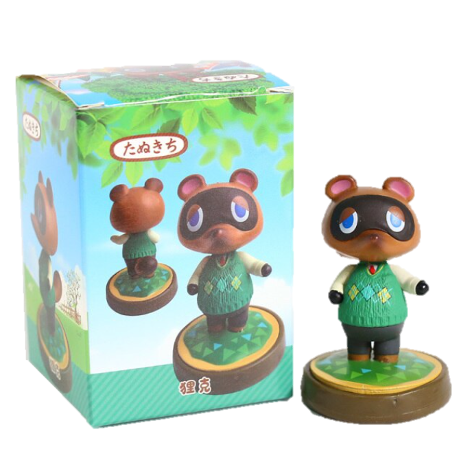 Figura Animal Crossing Tom Nook Estilo Amiibo