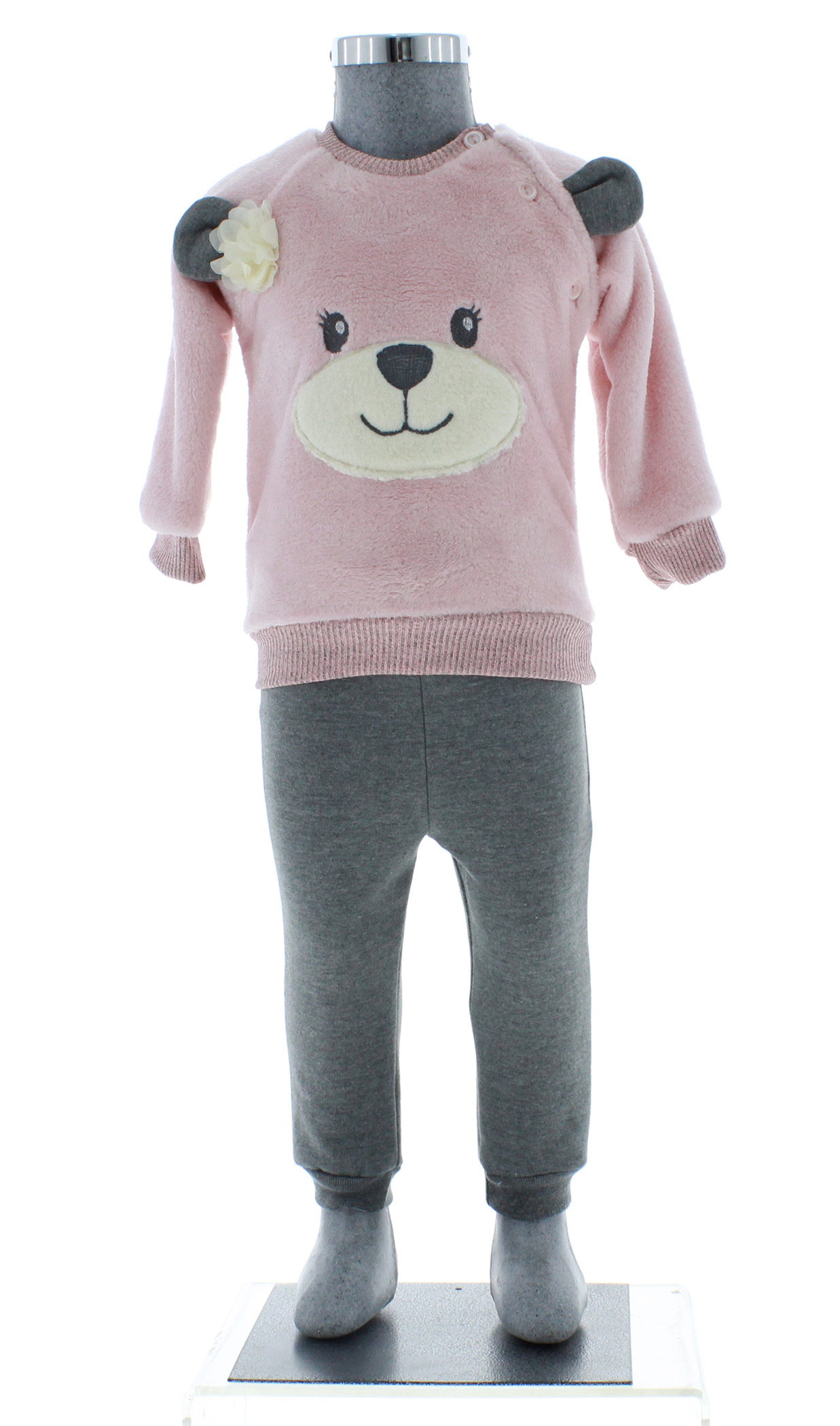 Conjunto Pants y Sudadera Niña 2596 0 a 2 Años.