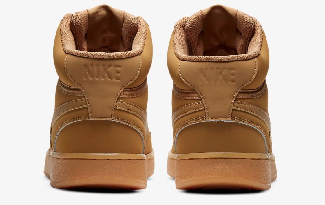 Tenis Nike Court Vision Mid Para Hombre Casual Camel Original