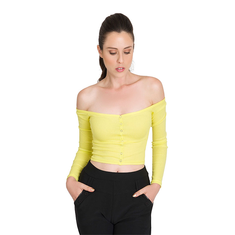 Crop Top Canale Mujer Moda M-717