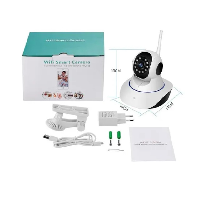 Cámara De Seguridad Inteligente Wifi  Smart 