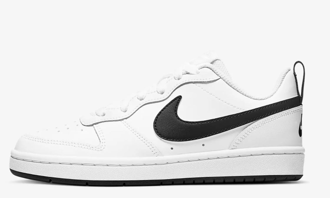 Tenis Nike Borough Low 2 Para Niño Blanco | BQ5448-104