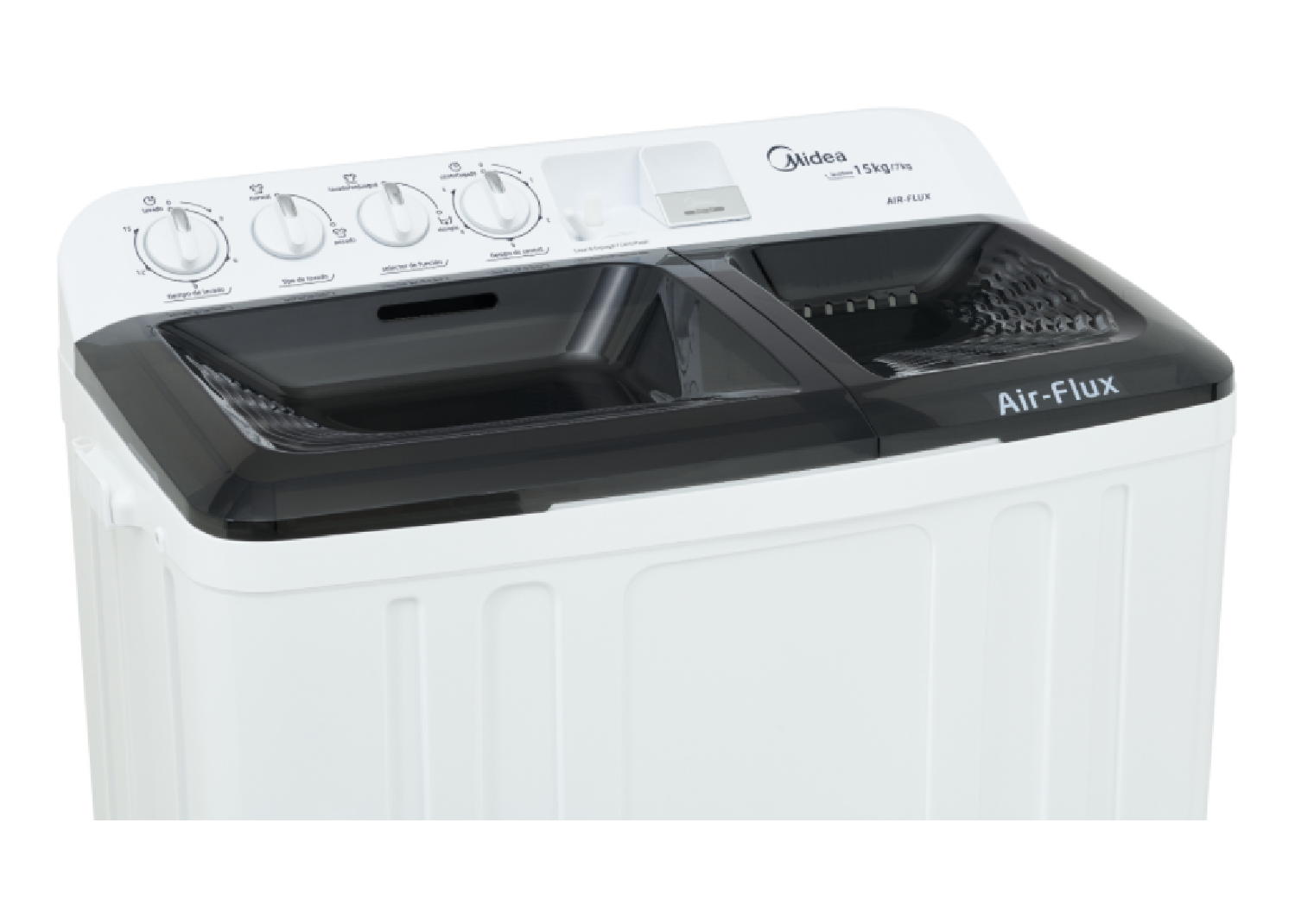 LAVADORA 15 KG DOBLE TINA TRIPLE FUNCION  Air Flux BLANCA