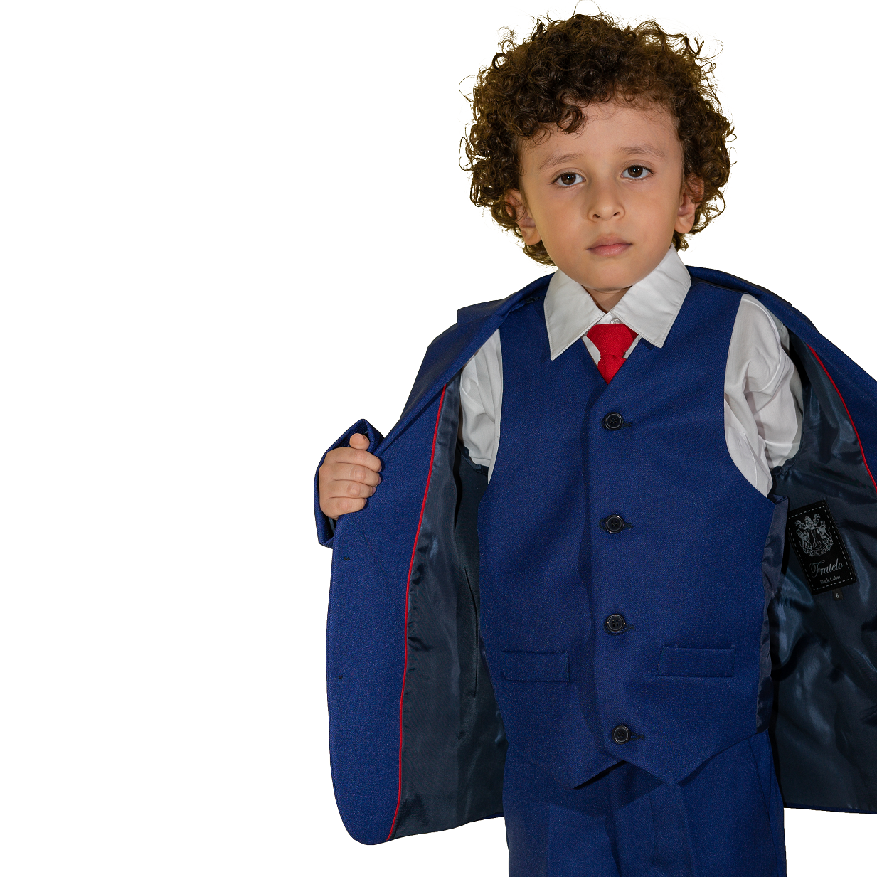 Traje Azul Cobalto / Rey para Niño