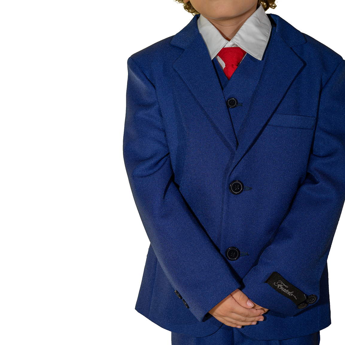 Traje Azul Cobalto / Rey para Niño