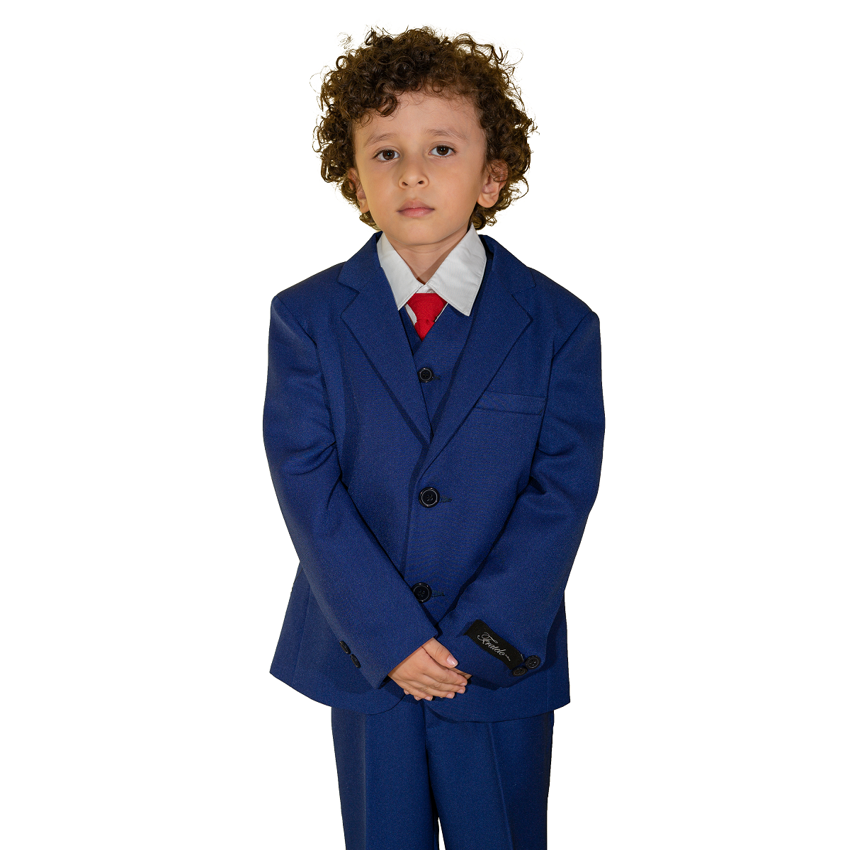 Traje Azul Cobalto / Rey para Niño