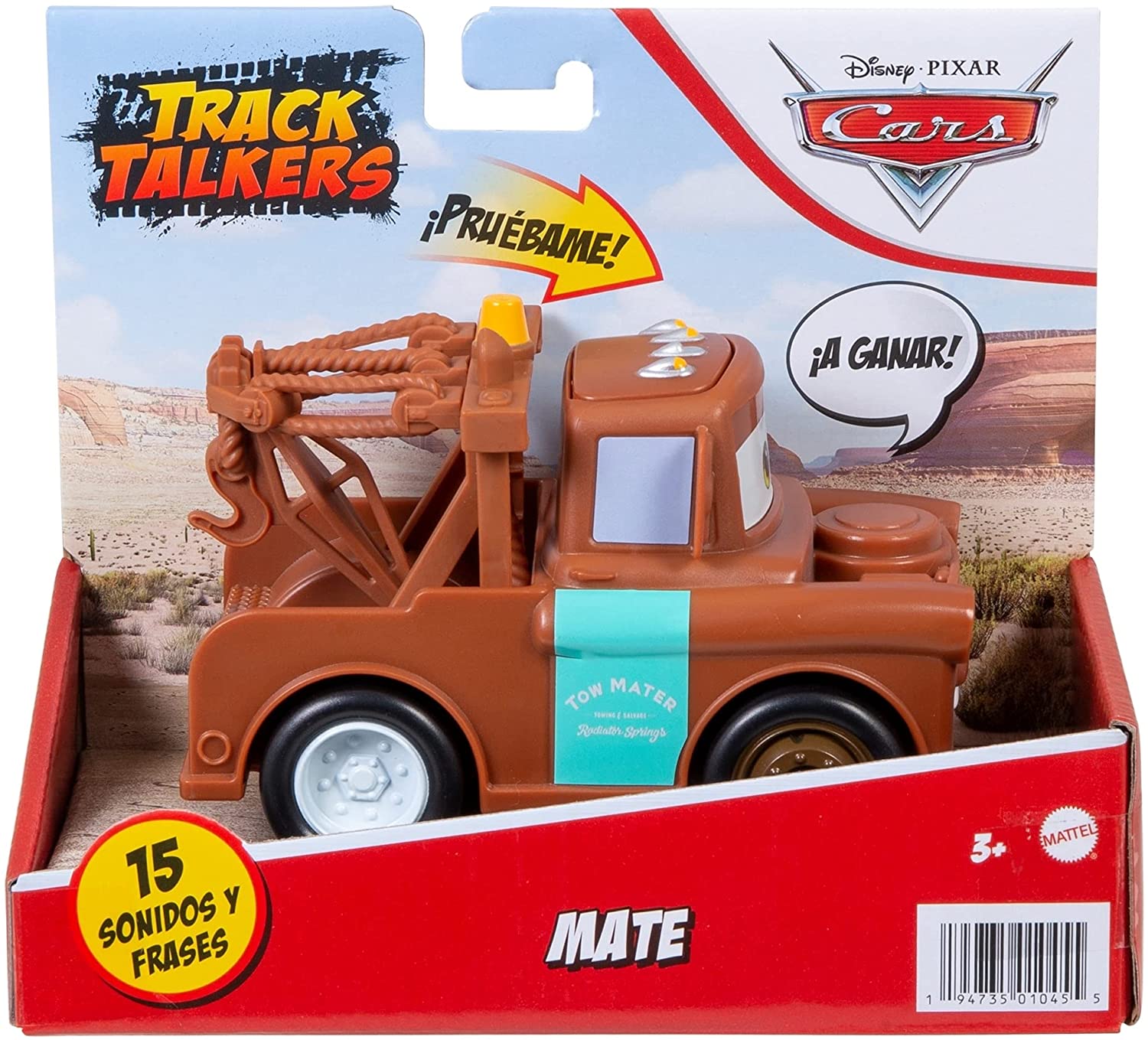 Disney Pixar Cars, Corredores Parlantes Mate