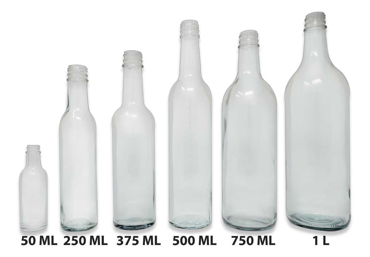 Frasco De Vidrio 16 Oz 450 Ml 12 Pz Dulceros Recuerdos Etc
