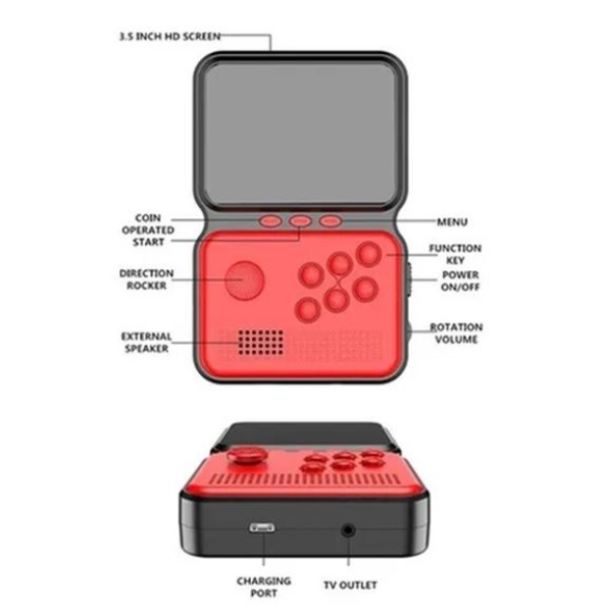 Mini Consola Game Box M3 900 Juegos Portatil Tv