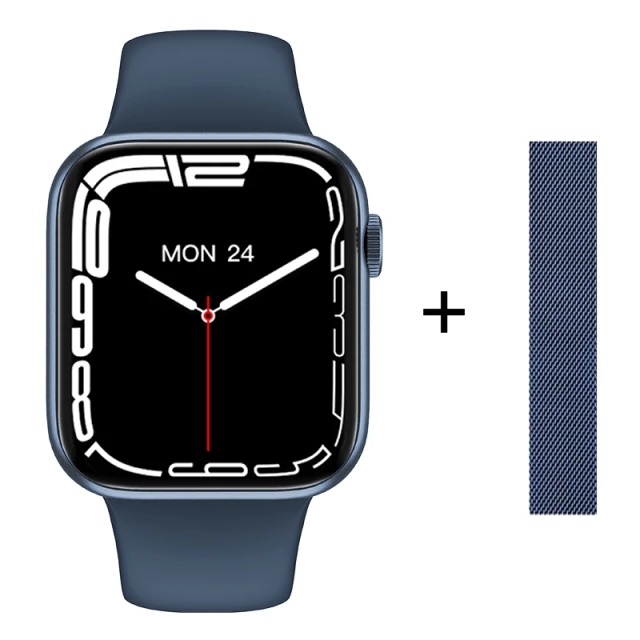 Reloj Inteligente SmartWatch H 37 Gama Alta Serie 7 , Pantalla Completa, 44mm, Resistente al agua, Llamadas, Hombre, Mujer