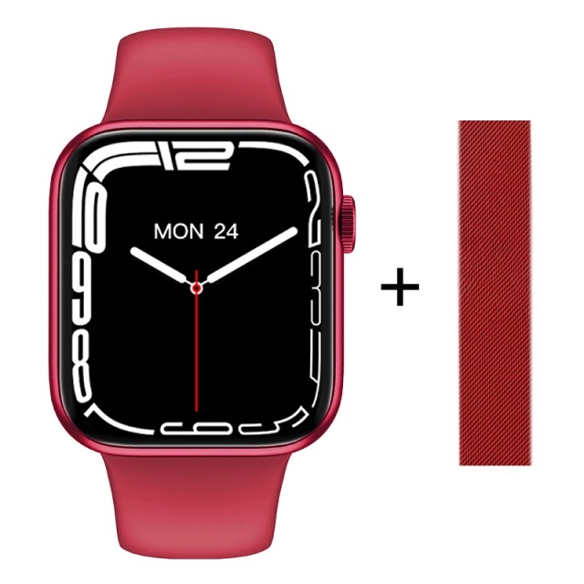 Reloj Inteligente SmartWatch H 37 Gama Alta Serie 7 , Pantalla Completa, 44mm, Resistente al agua, Llamadas, Hombre, Mujer