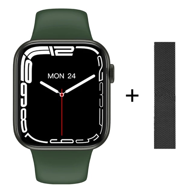 Reloj Inteligente SmartWatch H 37 Gama Alta Serie 7 , Pantalla Completa, 44mm, Resistente al agua, Llamadas, Hombre, Mujer