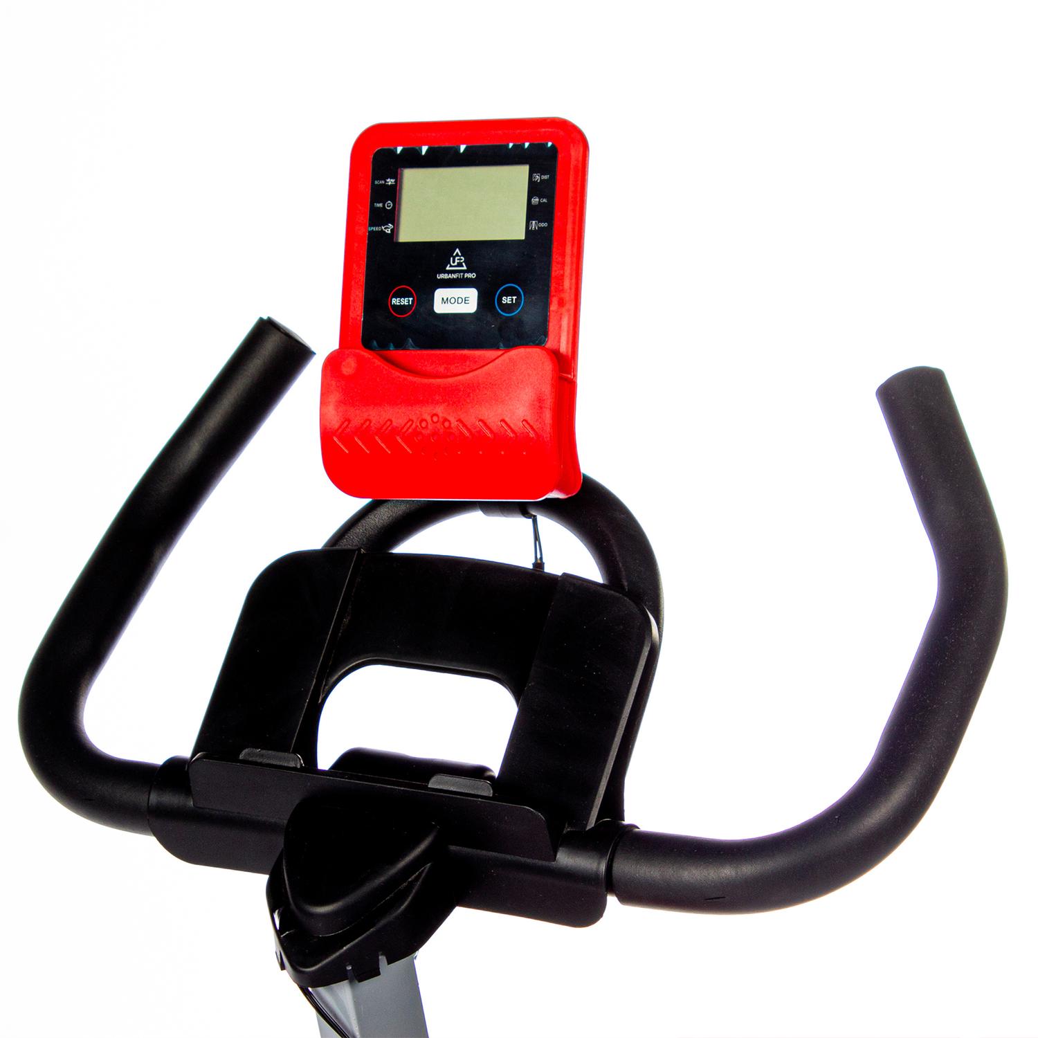 Bicicleta Spinning Estática UrbanFit Pro, Disco de 7 Kg