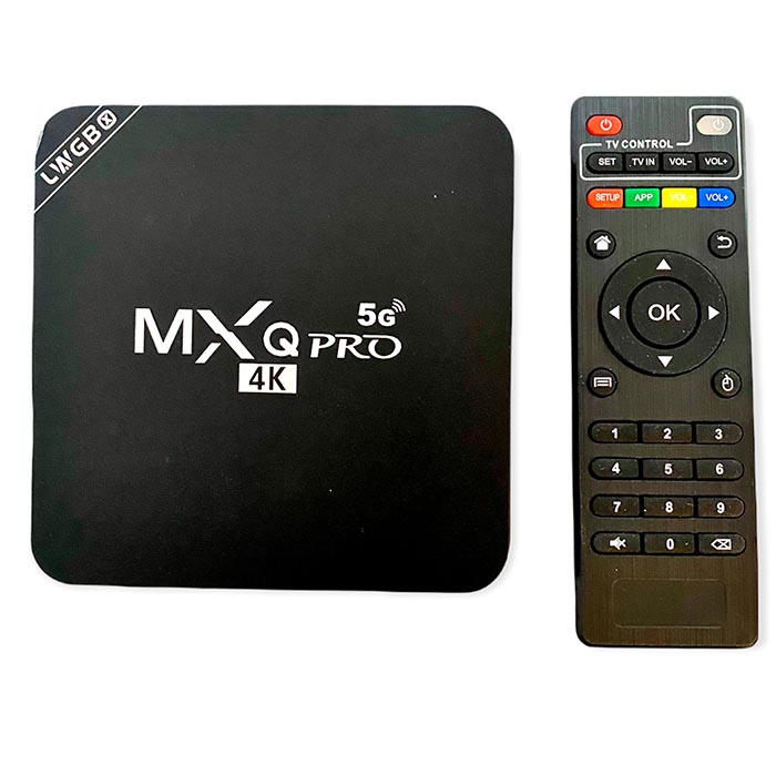 Smart TV Box MXQ PRO 256 GB  16 GB RAM Android  WIFI CONVERTIDOR A SMART TV