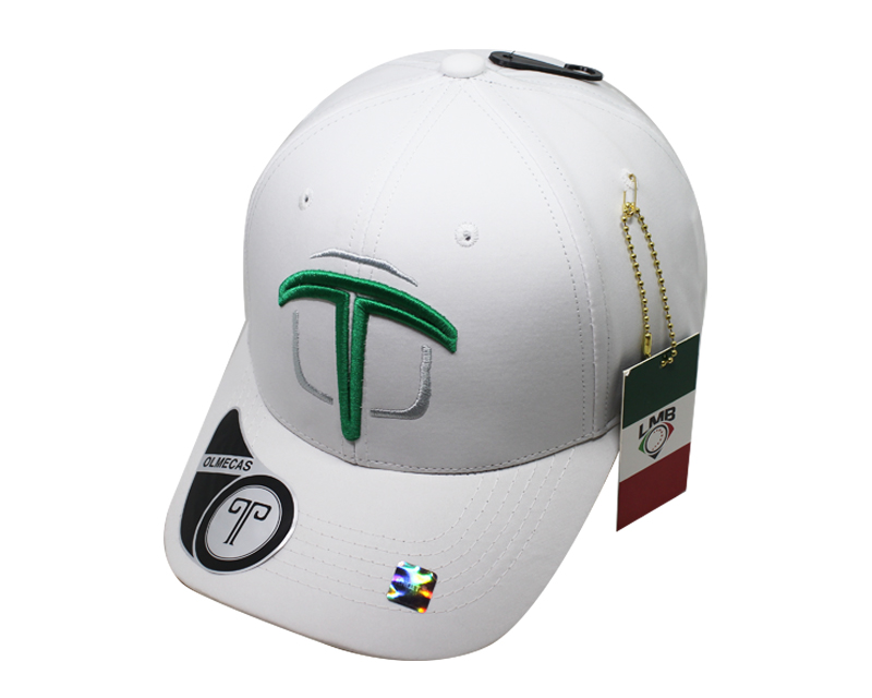 Olmecas de Tabasco Gorra FFIT Poliéster Olmecas Bordado 3D 