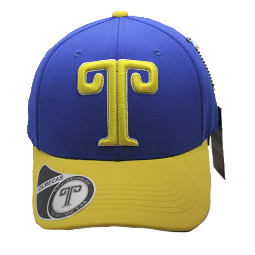 Olmecas de Tabasco Gorra FFIT Poliéster Olmecas Bordado 3D