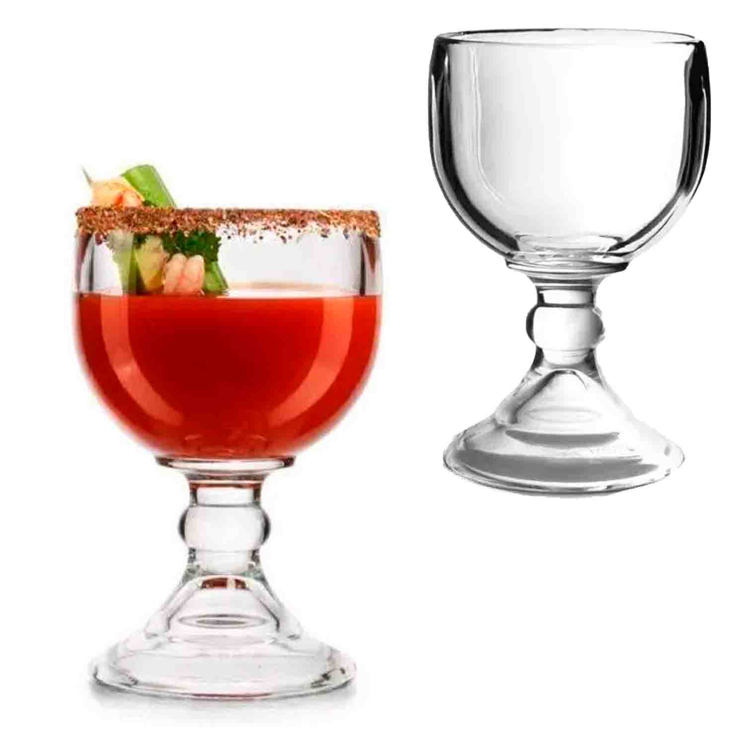 Copa Tongolele o chabela de 21 Onzas (690 ml) Marca 2247 Crisa 6 piezas.