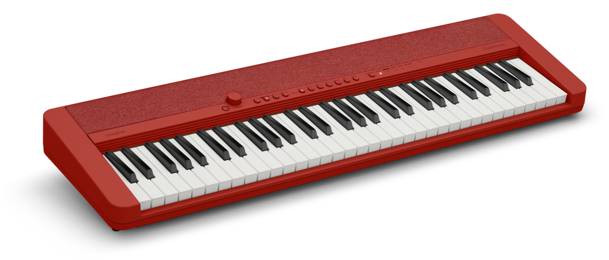 Teclado Portátil 5 Octavas Casio CTS1-Rojo