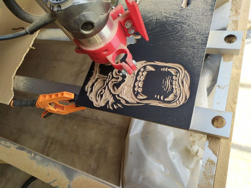 Lion Cnc Router Mecha 122x244 con vectores!