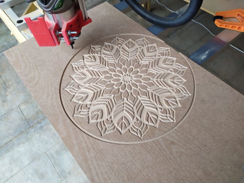 Lion Cnc Router Mecha 122x244 con vectores!