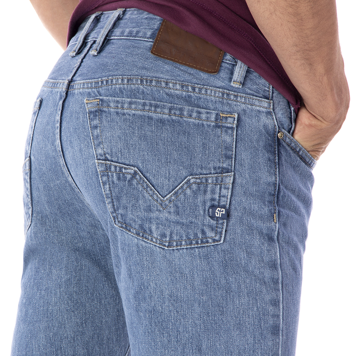 Jeans Classic Fit Rocco 701 Silver Plate