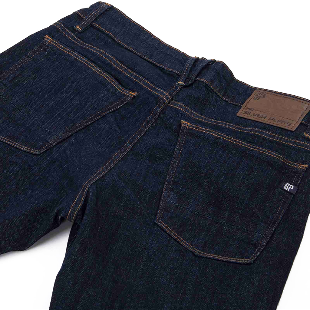 Jeans Regular Slim Fit Crotch 1803 Silver Plate