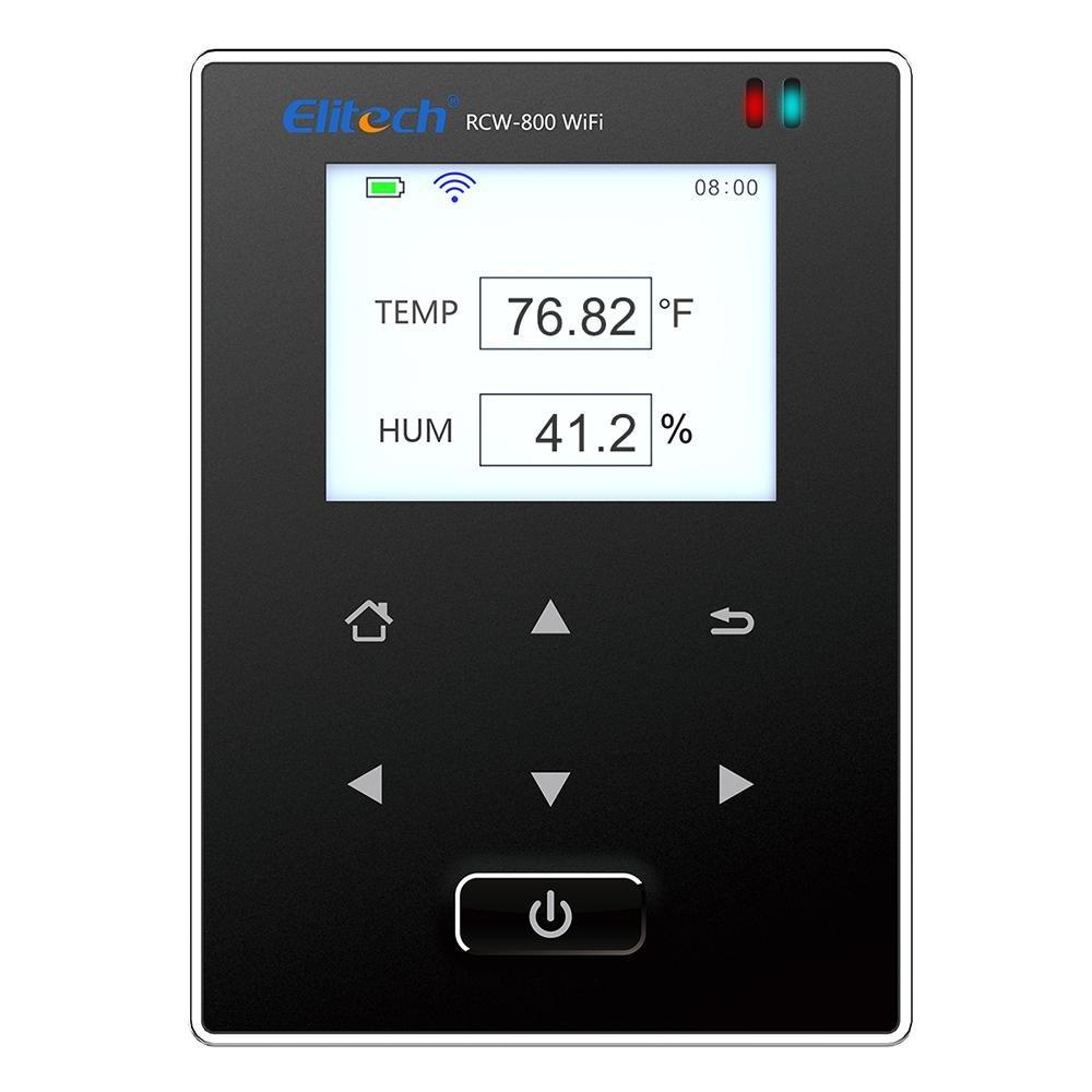 Datalogger De Temperatura y Humedad Wifi Elitech RCW-800