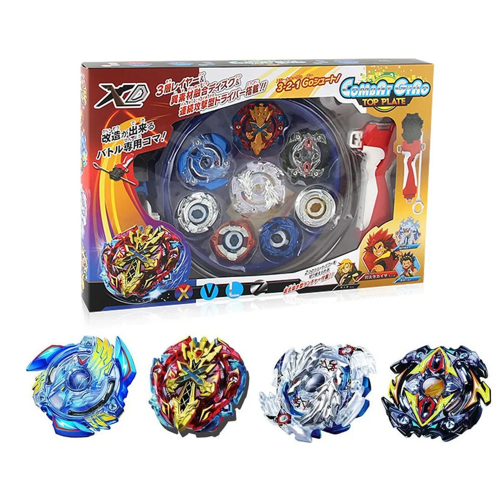 Beyblade Burst Game 4pcs Juguetes De Batalla Con Estadio