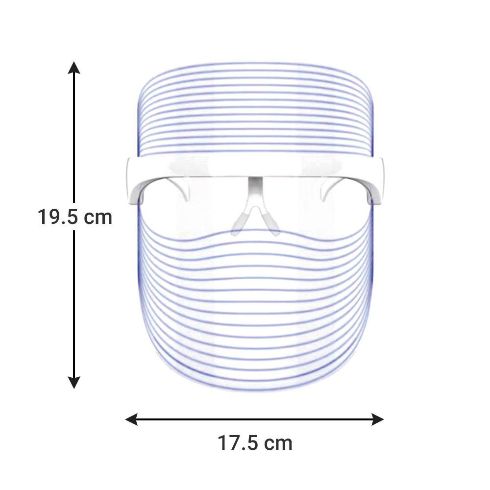 Vaporizador Sauna Facial  + Máscara Led de Rejuvenecimiento Lo Necesito