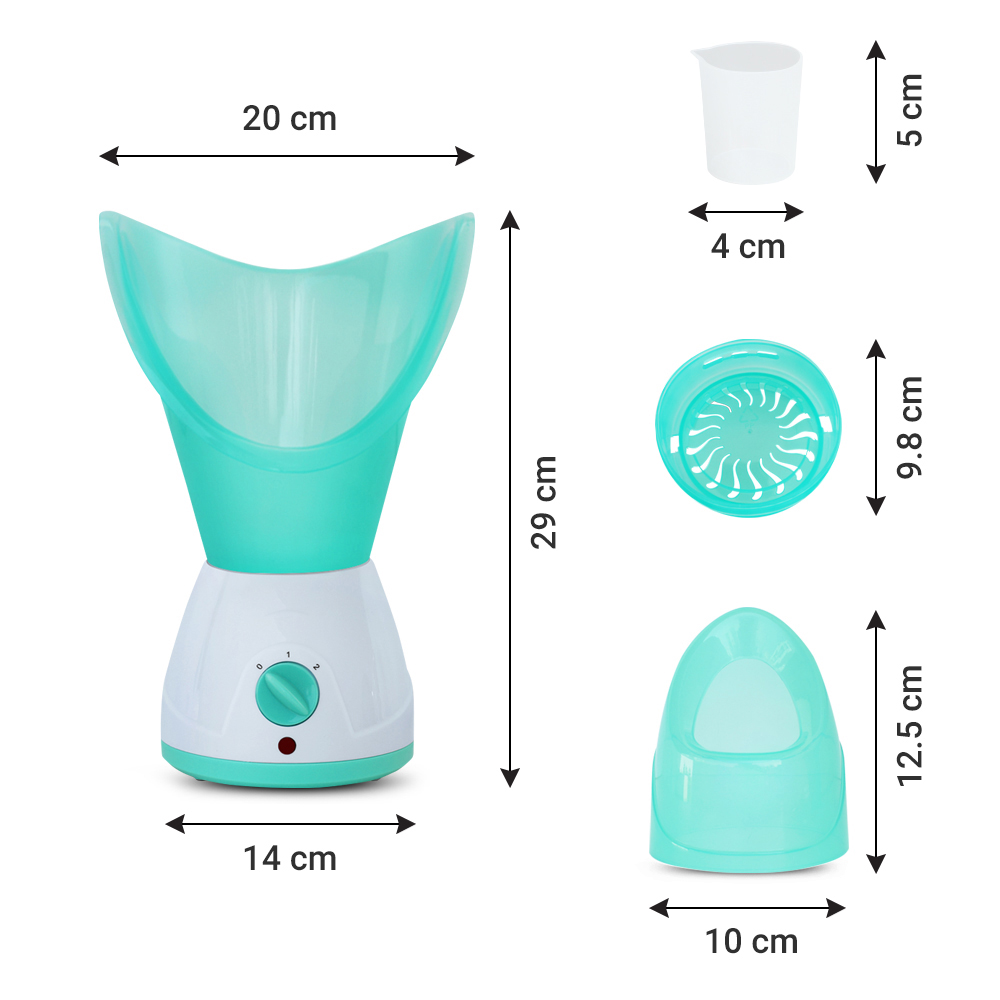 Vaporizador Sauna Facial  + Máscara Led de Rejuvenecimiento Lo Necesito