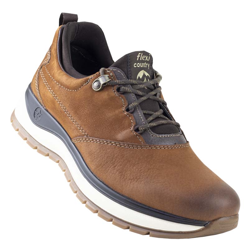 ZAPATO OUTDOOR FLEXI COUNTRY CABALLERO 401001 DARK TAN