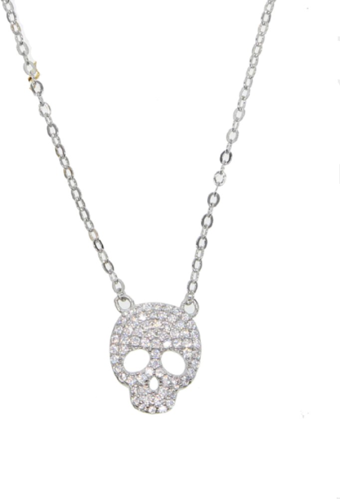 Collar Calavera Amour en Plata 925 - Plata