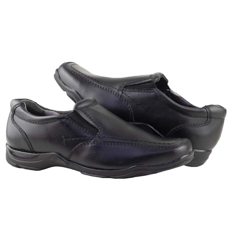 ZAPATOS ESCOLARES FLEXI PARA NIÑOS 93514 NEGRO ORIGINAL