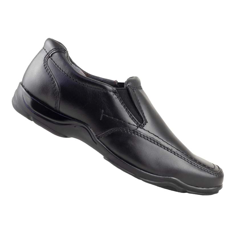 ZAPATOS ESCOLARES FLEXI PARA NIÑOS 93514 NEGRO ORIGINAL
