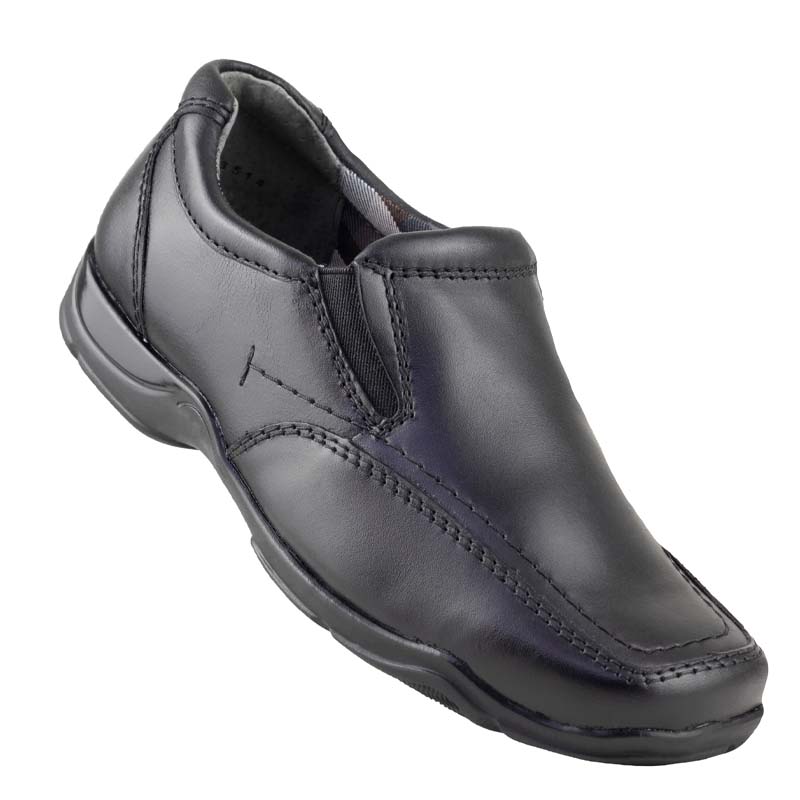 ZAPATOS ESCOLARES FLEXI PARA NIÑOS 93514 NEGRO ORIGINAL