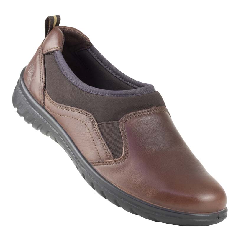 ZAPATOS BONITOS PARA DAMA FLEXI 35301 CAFÉ COMODOS ORIGINALES