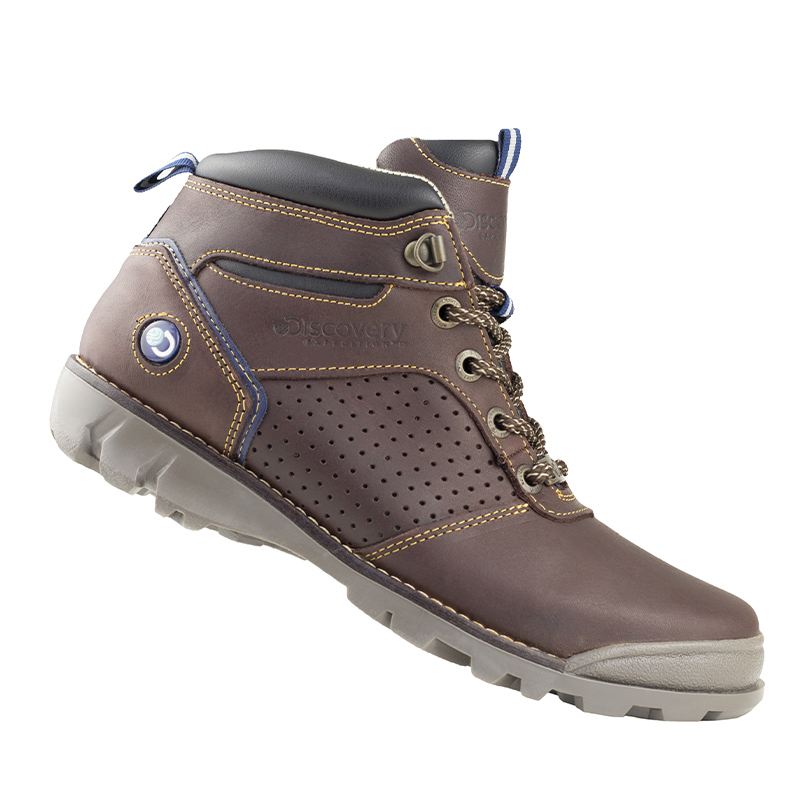 BOTA HIKER CABALLERO DISCOVERY 1911 CAFÉ 100% ORIGINALES