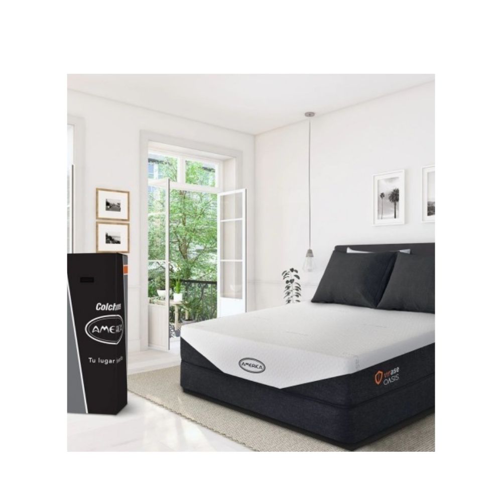 Colchón queen size oasis marca américa