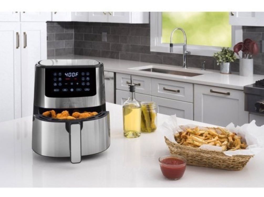 Freidora De Aire Gourmia GAF476 Acero Inoxidable 