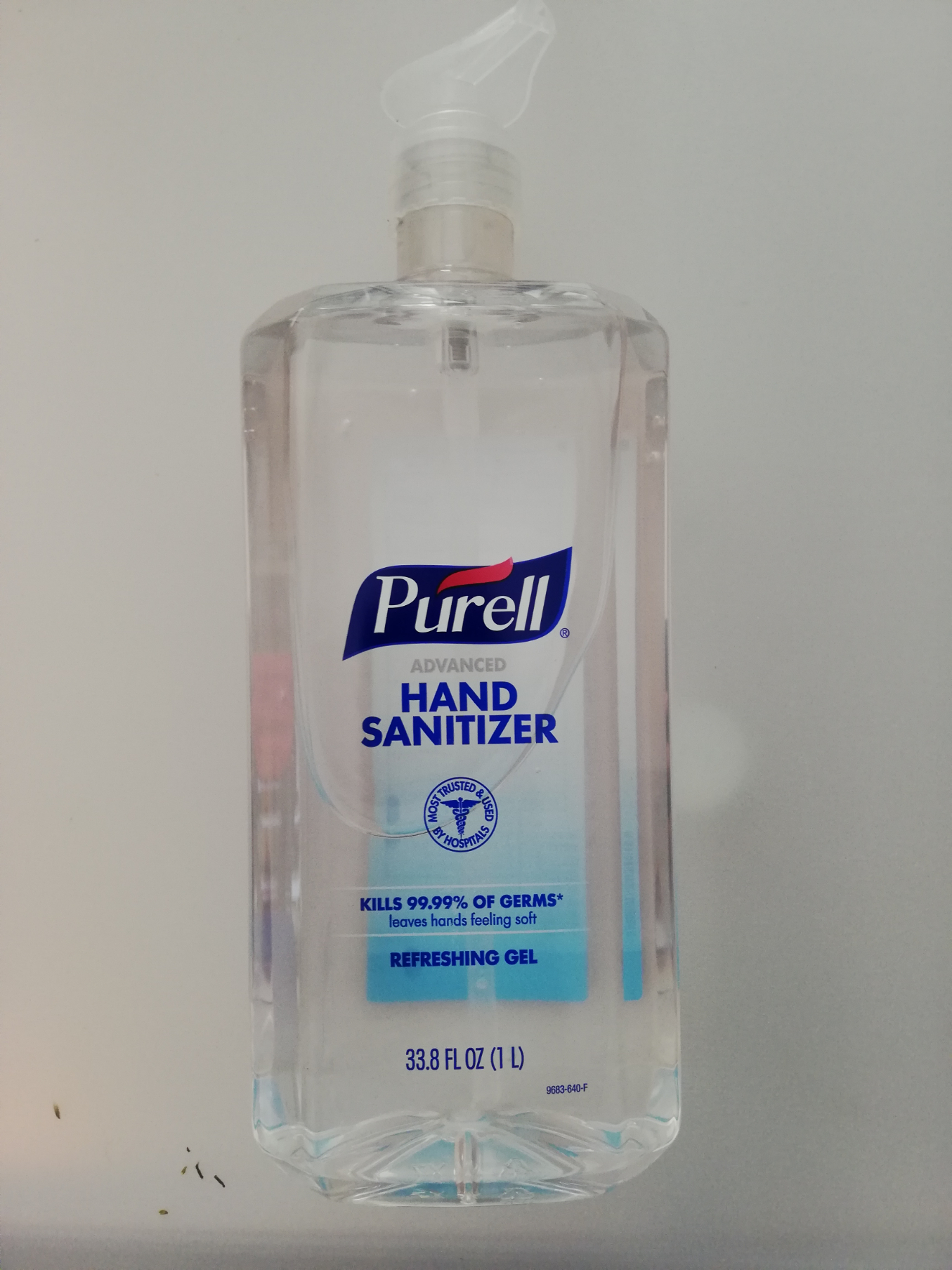Purell Advanced 1 Lt (el Gel Desinfectante #1 En Usa)