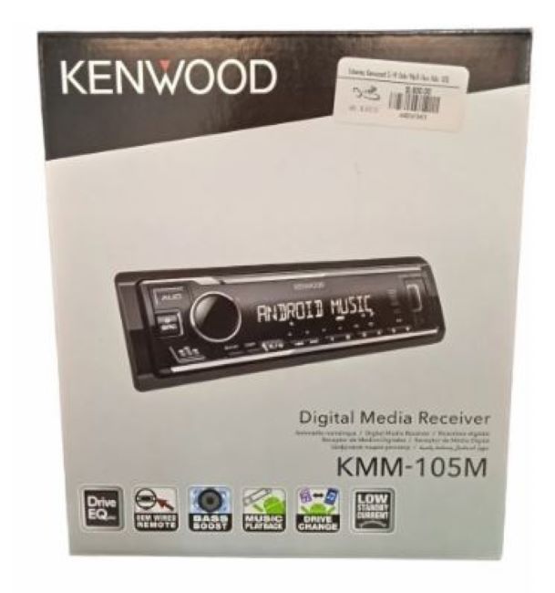 Autoestéreo Kenwood KMM-105 USB Y Auxiliar 