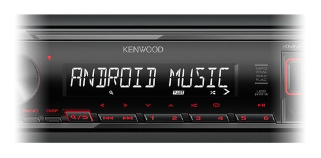 Autoestéreo Kenwood KMM-105 USB Y Auxiliar 